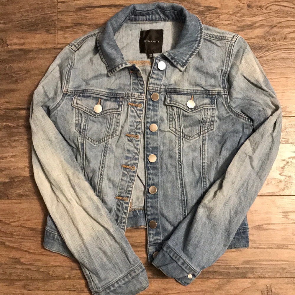 Dynamite jean jacket